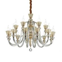 Strauss lampa wisząca 18x40W E14 230V złota